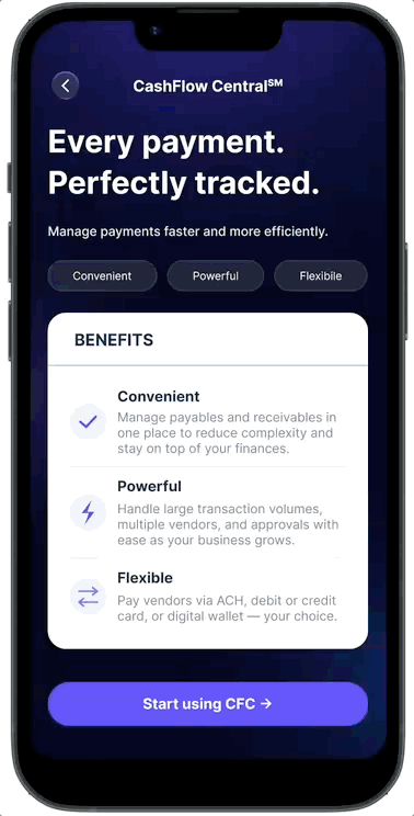 Animated walkthrough of the Contact Your Administrator state